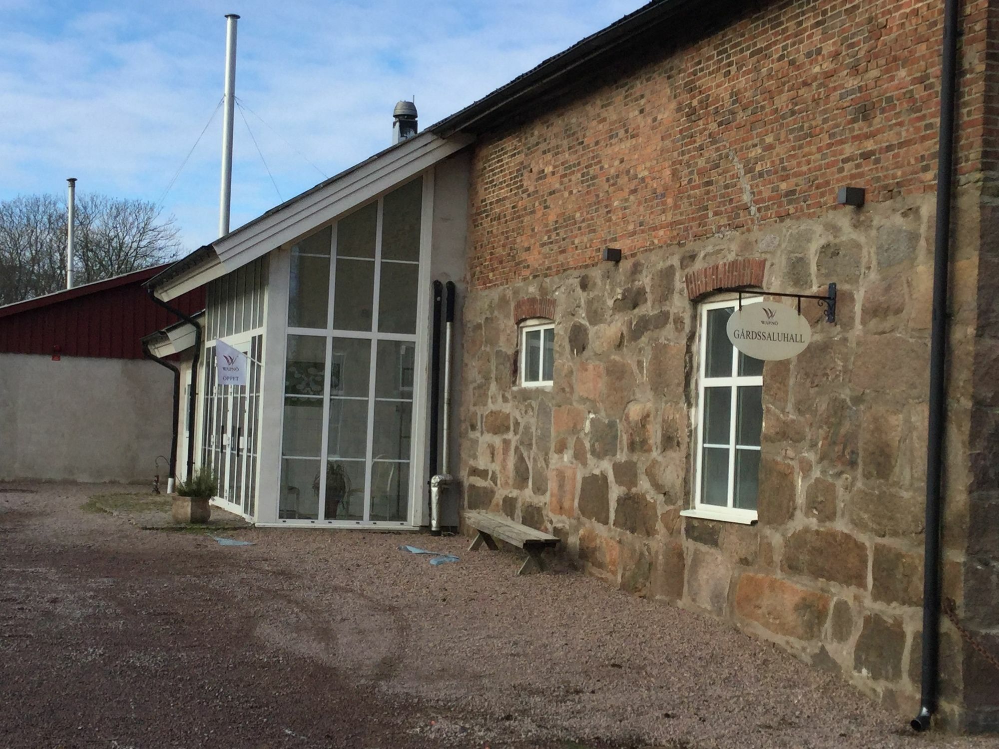 Wapnoe Gardshotell Halmstad Exterior foto